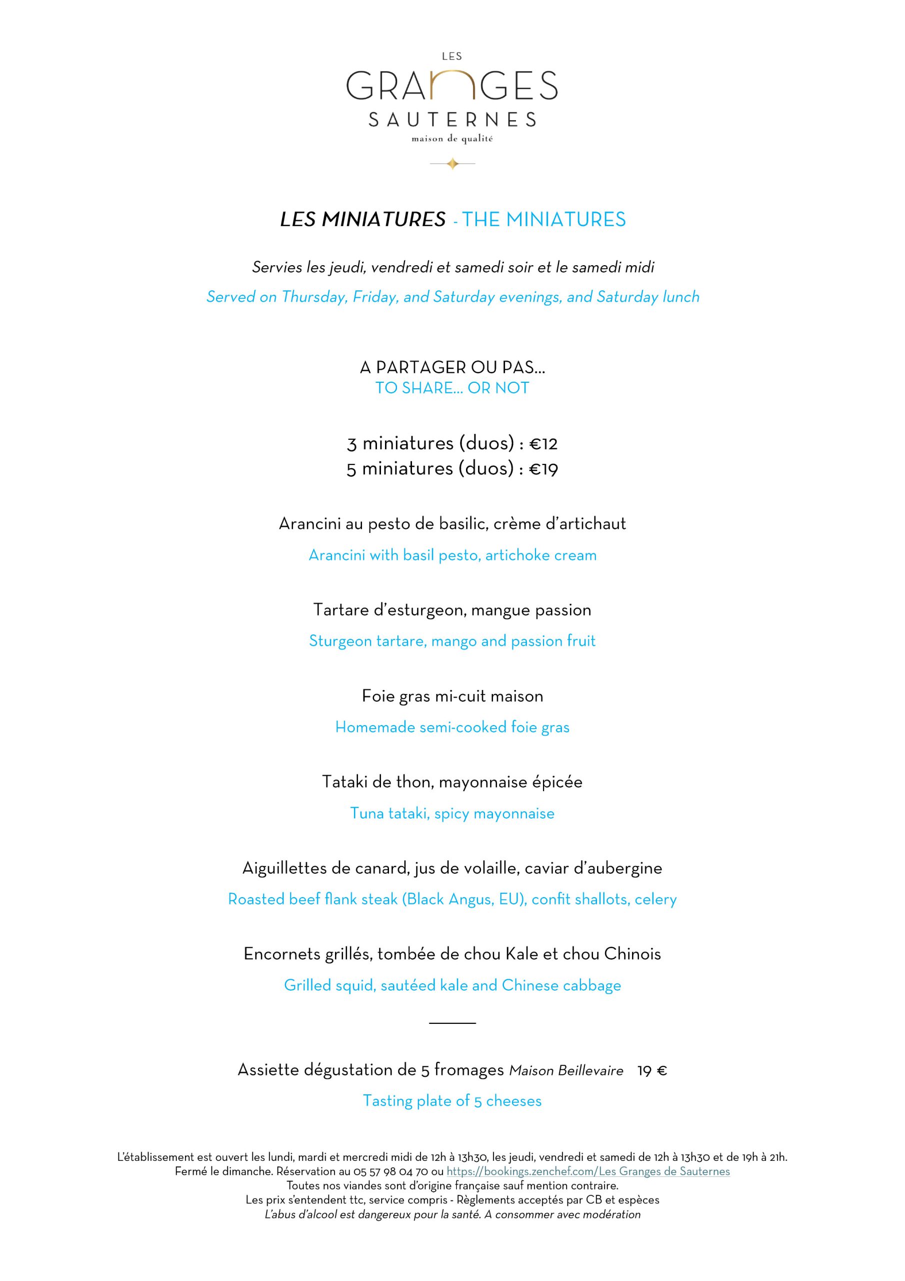 LesGrangesSauterne-MenuMiniatures-Fr-EN_250611