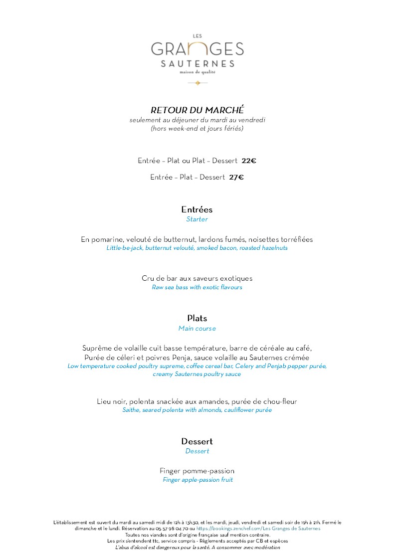 Présentation Menu JPEG_2810 retour marché Présentation Menu JPEG_2810 retour marché