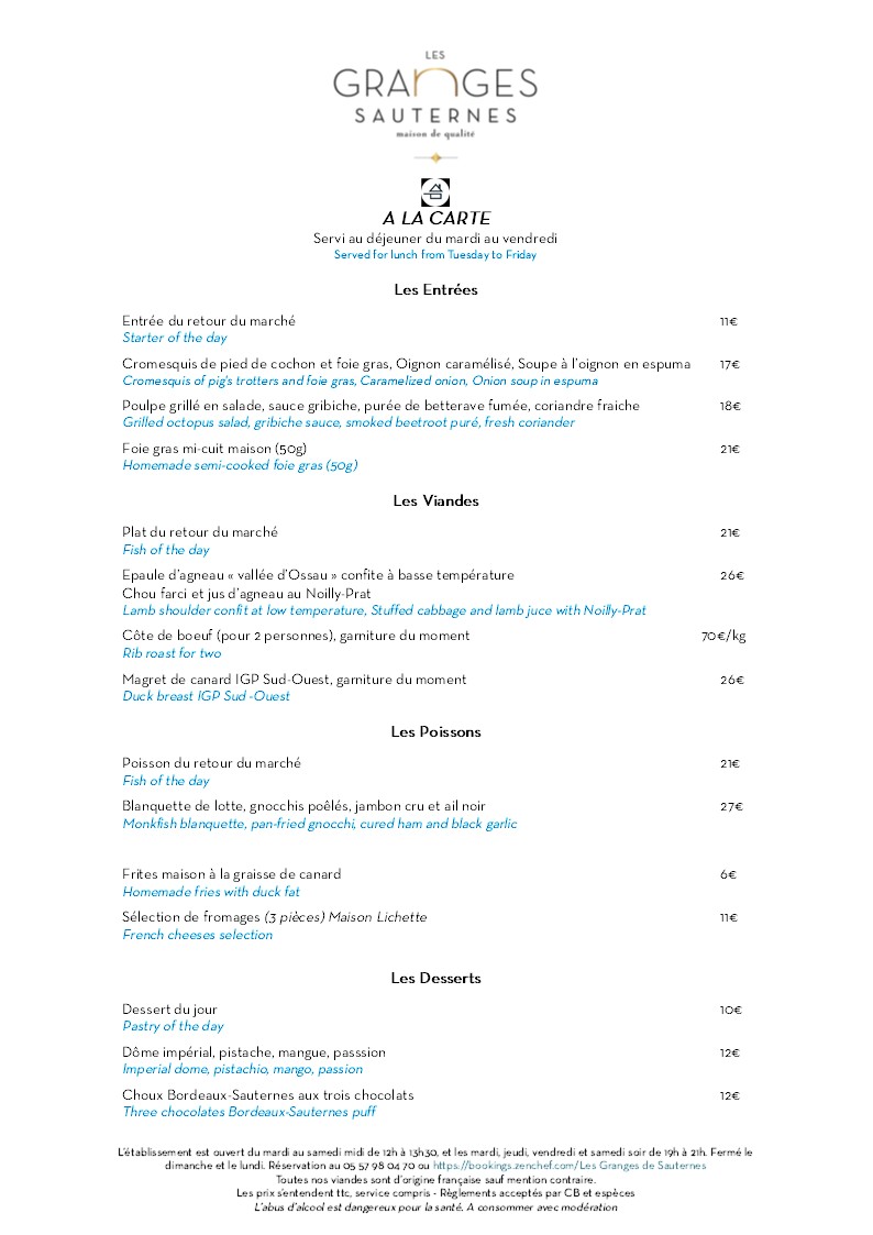 Présentation Menu Carte midi JPEG_130126