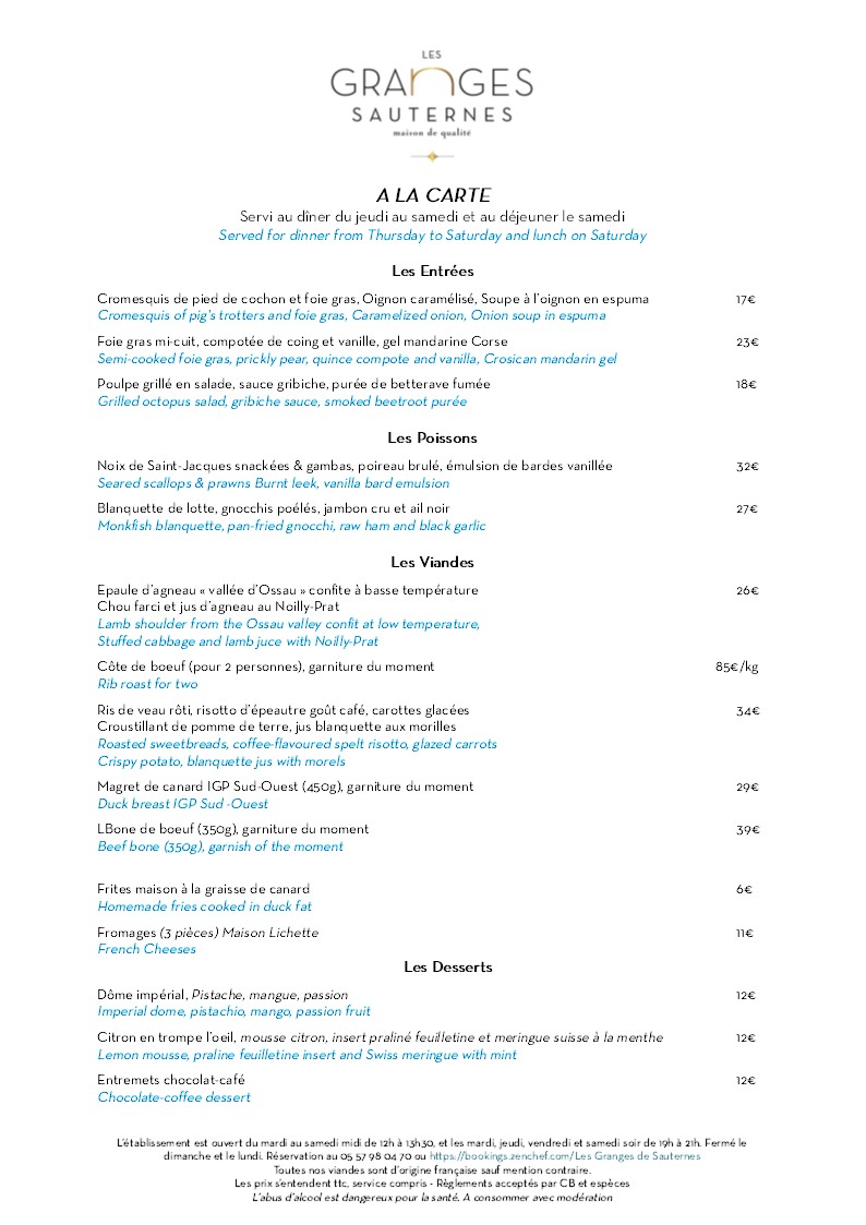 Présentation Menu Carte soir JPEG_190226