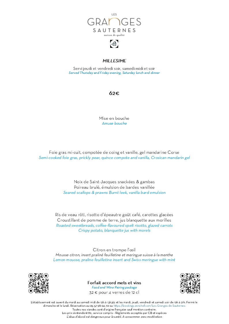 Présentation Menu Millesime JPEG_190226